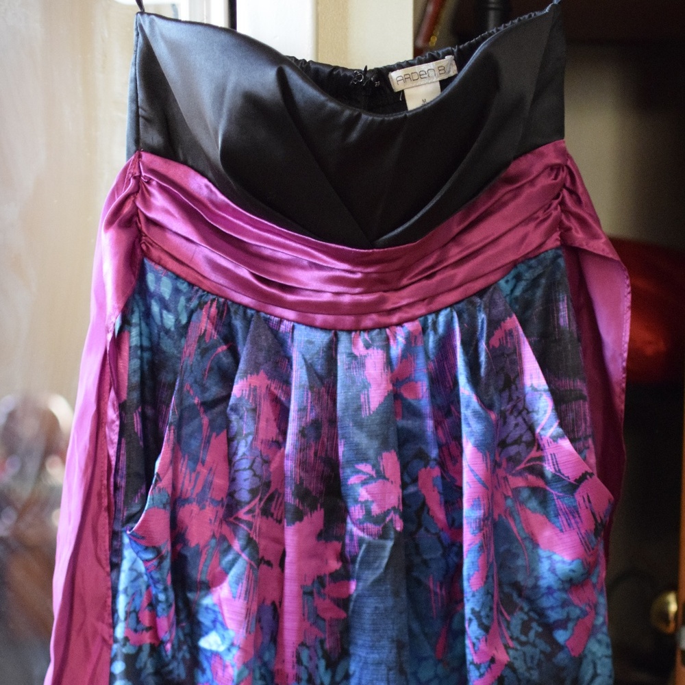 Colorful Strapless